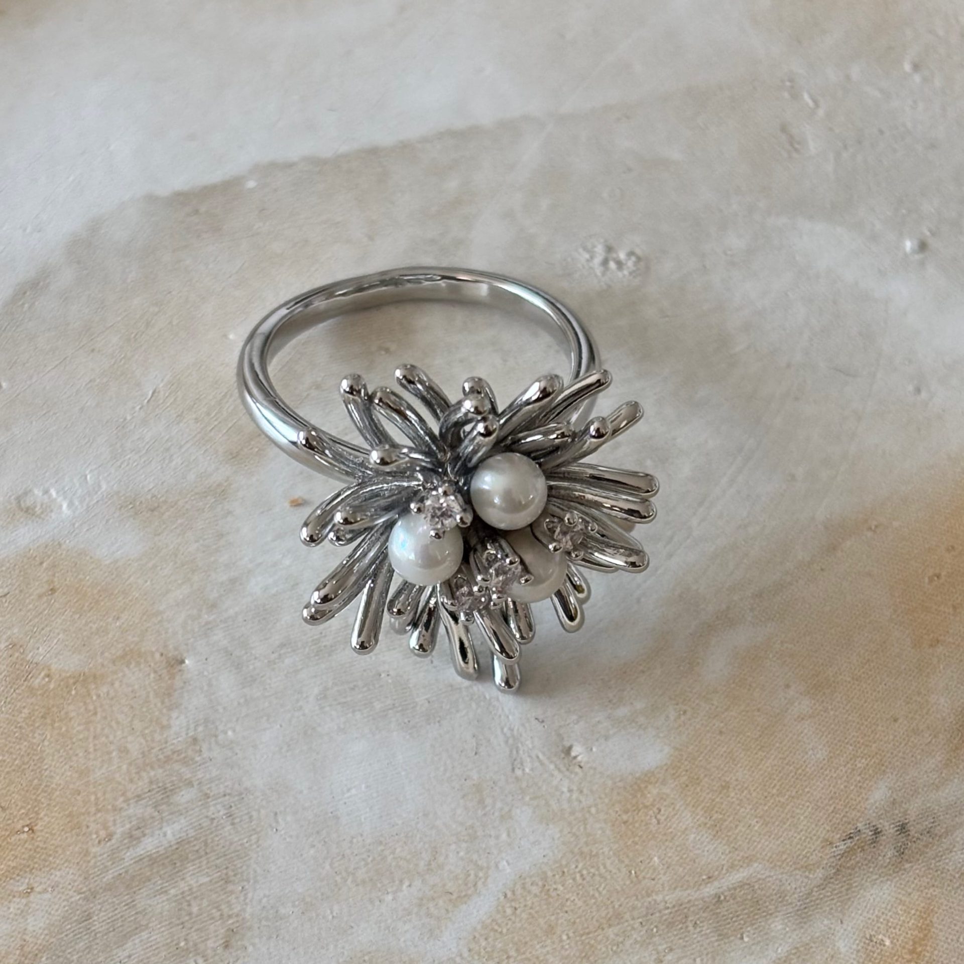 Prsten Bloom Pearl